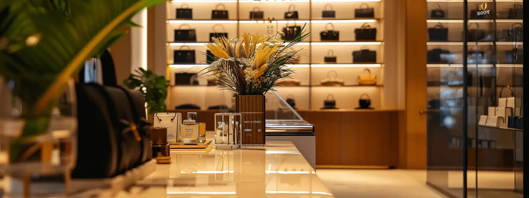 a sleek and modern online store homepage design with clear navigation and visually appealing elements to enhance user experience.